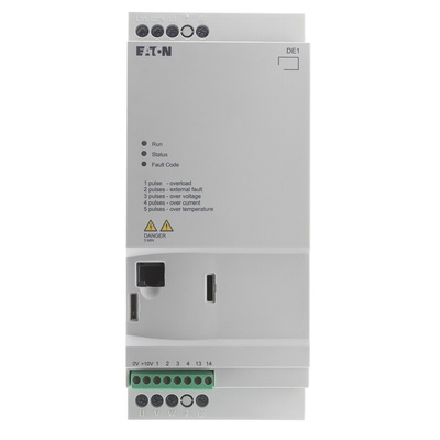 Eaton Variable Speed Starter, 3 kW, 3 Phase, 480 V ac, 6.6 A, Series