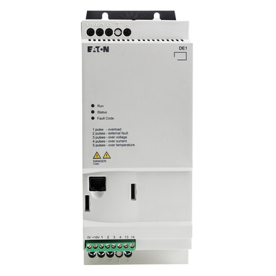 Eaton Variable Speed Starter, 5.5 kW, 3 Phase, 480 V ac, 11.3 A, Series