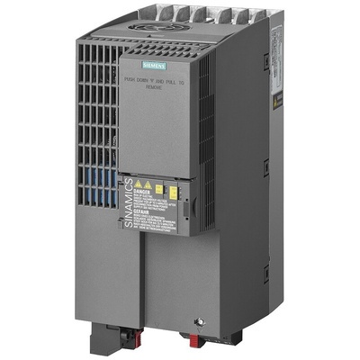 Siemens Inverter Drive, 7.5 kW, 11 kW, 3 Phase, 400 V ac, 24.1 A, 33 A, SINAMICS G120C Series