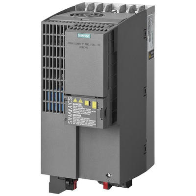 Siemens Inverter Drive, 15 kW, 18.5 kW, 3 Phase, 380 → 480 V ac, 45.2 A, 48.2 A, SINAMICS G120C Series