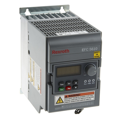 Bosch Rexroth Inverter Drive, 0.75 kW, 1 Phase, 230 V ac, 4.1 A, EFC 5610 Series