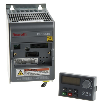 Bosch Rexroth Inverter Drive, 0.75 kW, 1 Phase, 230 V ac, 4.1 A, EFC 5610 Series