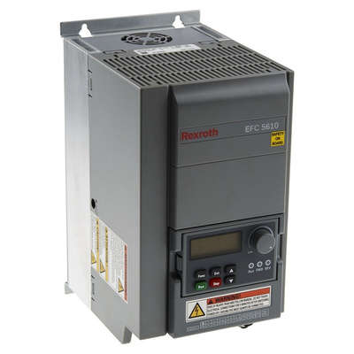 Bosch Rexroth Inverter Drive, 4 kW, 3 Phase, 380 V ac, 9.7 A, EFC 5610 Series