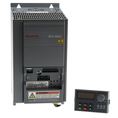 Bosch Rexroth Inverter Drive, 4 kW, 3 Phase, 380 V ac, 9.7 A, EFC 5610 Series