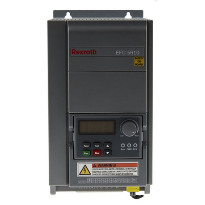 Bosch Rexroth Inverter Drive, 4 kW, 3 Phase, 380 V ac, 9.7 A, EFC 5610 Series