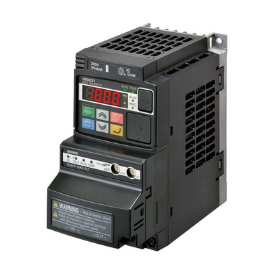 Omron Inverter Drive, 11.0 kW, 3 Phase, 400 V ac, 24.0 A, 3G3MX2 Series