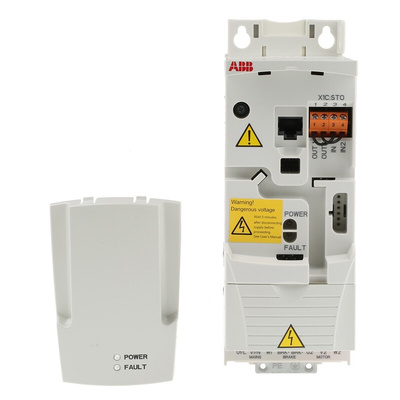 ABB Inverter Drive, 4 kW, 3 Phase, 400 V ac, 8.8 A, ACS355 Series