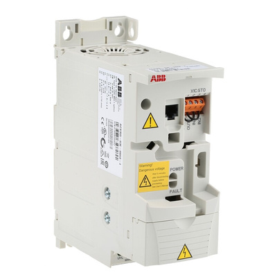 ABB Inverter Drive, 4 kW, 3 Phase, 400 V ac, 8.8 A, ACS355 Series