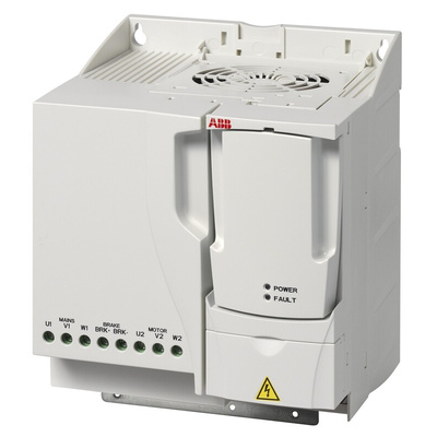 ABB Inverter Drive, 7.5 kW, 3 Phase, 400 V ac, 15.6 A, ACS355 Series