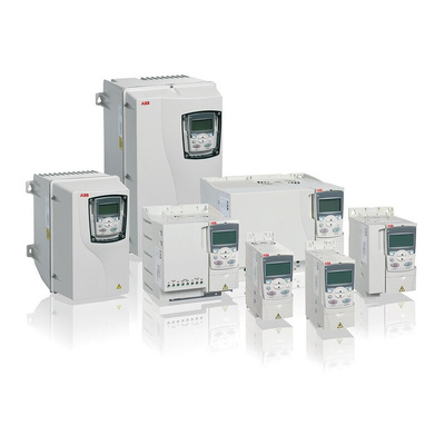 ABB Inverter Drive, 7.5 kW, 3 Phase, 400 V ac, 15.6 A, ACS355 Series