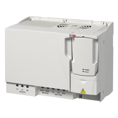 ABB Inverter Drive, 18.5 kW, 3 Phase, 400 V ac, 38 A, ACS355 Series