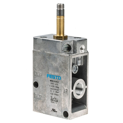 Festo Pneumatic Solenoid Valve - Electrical G 1/4 MFH Series, 7959