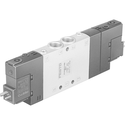 Festo 5/3 Solenoid Pilot Valve - Electrical G 1/4 CPE Series 24V dc, 170247