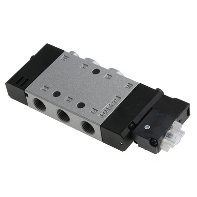 Festo 5/2 Solenoid Pilot Valve - Electrical G 1/8 CPE Series 24V dc, 196941