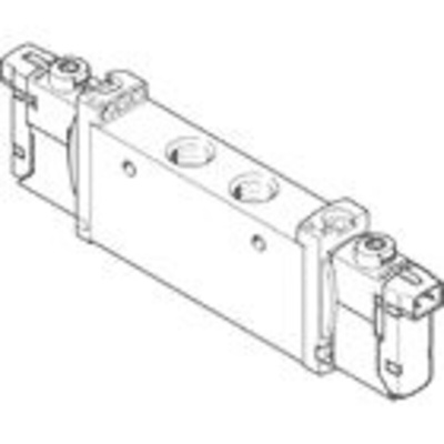 Festo 3/2 Pneumatic Solenoid Valve - Solenoid G 1/8 VUVG Series 24V dc, 577321