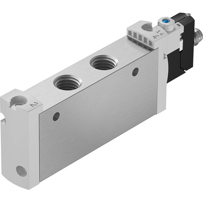 Festo 5/2 Solenoid Valve - Solenoid G 1/4 VUVG Series 24V dc, 8031532