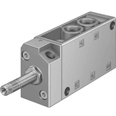 Festo 5/2 Monostable Solenoid Valve - Electrical G 1/4 MFH Series, 535907