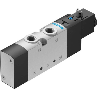 Festo 5/2 Monostable Solenoid Valve - Electrical G 1/4 VUVS Series, 575511
