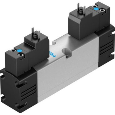 Festo 5/3 exhausted Solenoid Valve - Electrical VSVA-B-P53E-ZH-A1-1C1 Series, 547084