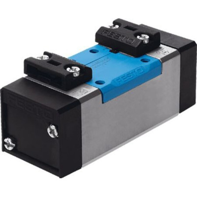 Festo 5/3 exhausted Pneumatic Solenoid Valve - Pneumatic VL-5/3E-D-2-C Series, 151849