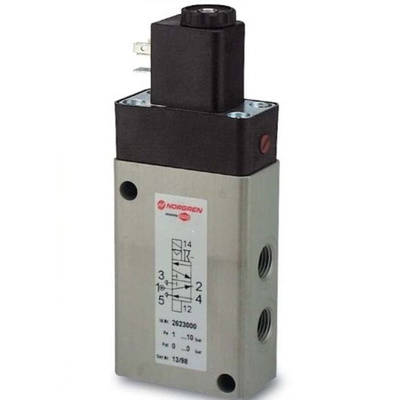 Norgren Pneumatic Solenoid Valve - Solenoid/Air 26230 Series