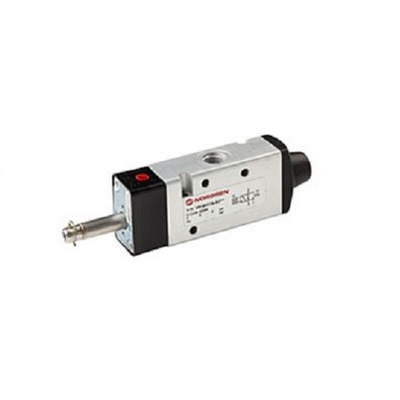 Norgren NC Pneumatic Solenoid Valve - Solenoid/Spring G 3/8 V62 Series