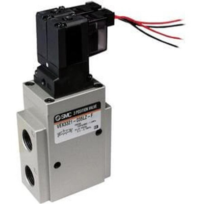 SMC Pneumatic Solenoid Valve - Solenoid Rcp 1/8 VEX3 Series
