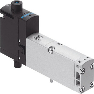 Festo 5/2 Way, Monostable Solenoid Valve - Electrical G 1/8 VSVA Series 24V dc