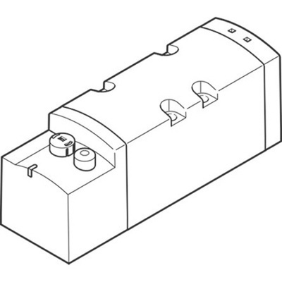 Festo 5/2, Monostable Solenoid Valve - Electrical G 1/2 VSVA Series 24V dc