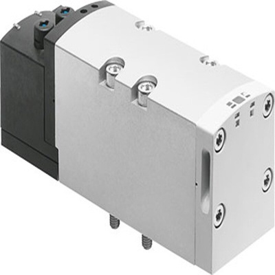 Festo 2x3/2, Closed, Monostable Solenoid Valve - Electrical G 1/2 VSVA Series 24V dc