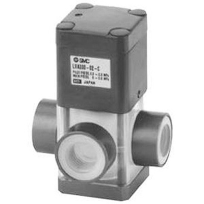 SMC Air Operated Pneumatic Solenoid Valve - Air Rc 1/4 LVA Series