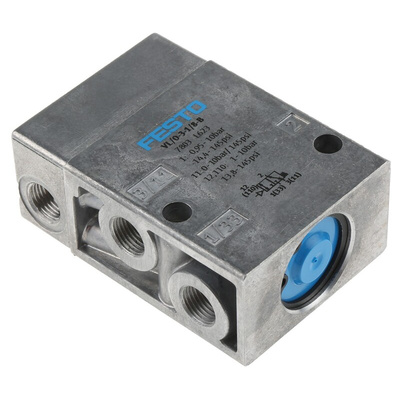 Festo 3/2 Pneumatic Solenoid Valve - Pneumatic G 1/8 Classic Tiger Series, 7803