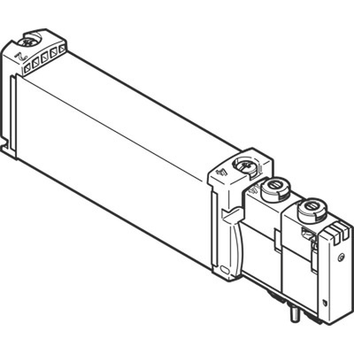 Festo 5/3 Solenoid Valve - Electrical VUVG Series 24V dc, 8004894