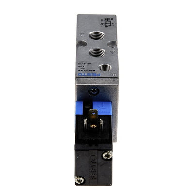 Festo 5/2 Solenoid Pilot Valve - Electrical G 1/4 MVH Series 24V dc, 19701