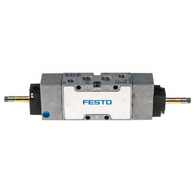Festo 5/3 Pneumatic Solenoid Valve - Electrical G 1/4 MFH Series, 19787