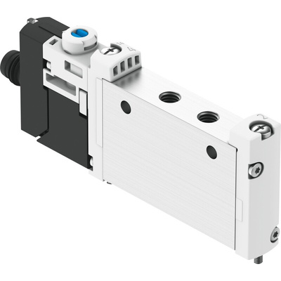 Festo 5/2 Solenoid Valve - Solenoid Metric M5 VUVG Series 24V dc, 572634