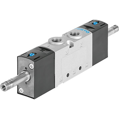 Festo 5/2 Pneumatic Solenoid Valve - Solenoid G 1/4 VUVS Series, 8035188