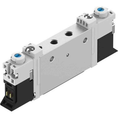 Festo 5/3 Closed Solenoid Valve - Electrical Metric M5 VUVG Series, 566470