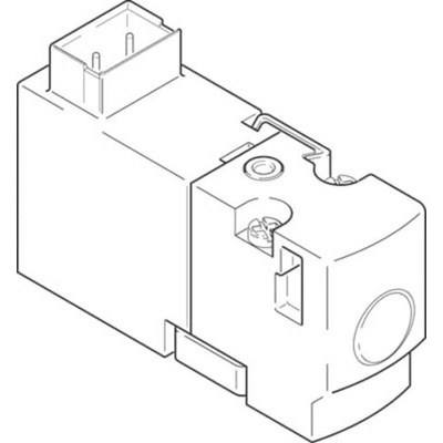 Festo 2/2 Closed Monostable Solenoid Valve - Electrical MHA1 Series, 197005