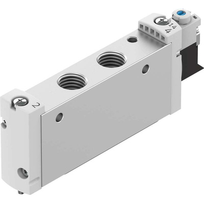 Festo 5/2 Monostable Solenoid Valve - Electrical G 1/4 VUVG Series, 574429