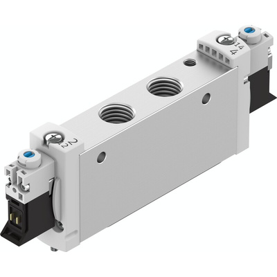 Festo 5/3 Closed Solenoid Valve - Electrical G 1/4 VUVG Series, 574432