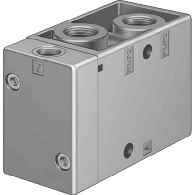 Festo 3/2 Open/Closed, Monostable Pneumatic Solenoid Valve - Pneumatic G 1/8 VL Series, 536028