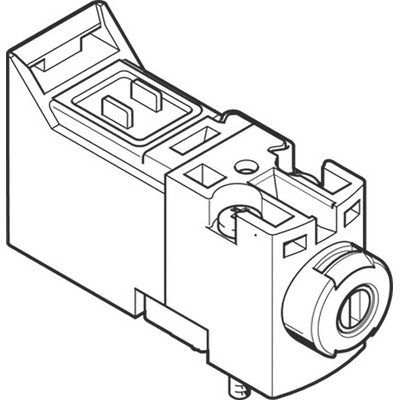 Festo 3/2 Closed, Monostable Pneumatic Solenoid/Pilot-Operated Control Valve - Electrical MHA1 Series, 8025226