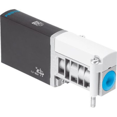Festo 3/2 Closed, Monostable Pneumatic Solenoid/Pilot-Operated Control Valve - Electrical MHA4 Series, 525175