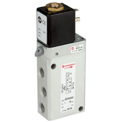 Norgren Solenoid Pilot Valve - Solenoid 2636 Series