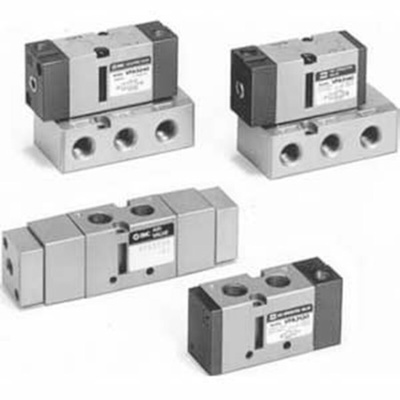 SMC Pneumatic Pilot Operated Valves - Solenoid VFA3000 Series