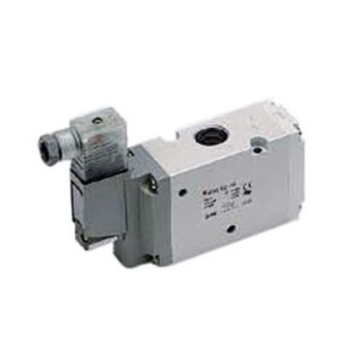 SMC 3 Port/Pilot Poppet Type Pneumatic Solenoid Valve - Air G 1/4 VP300 Series
