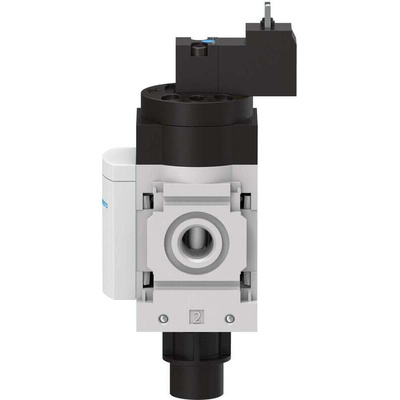 Festo 3/2 Pneumatic Solenoid Valve - Electrical G 1/4 MS4 Series 24V dc, 542578