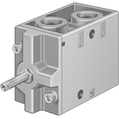 Festo 3/2 Pneumatic Solenoid Valve - Pilot G 1/2 MFH Series, 9857