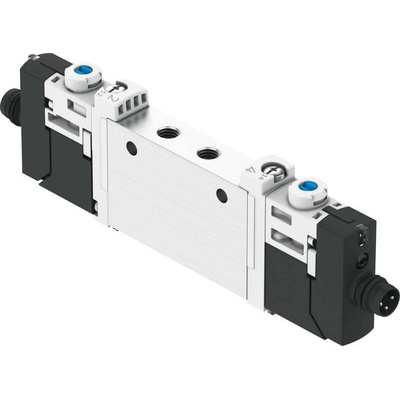 Festo 5/2 Solenoid Valve - Solenoid Metric M5 VUVG Series 24V dc, 576664